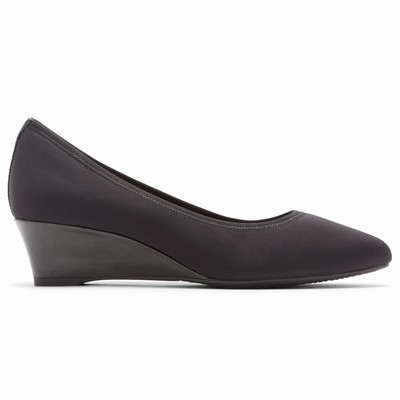 Rockport Total Motion Cerelia Gore Wedges Damen Schwarz KCV-769185